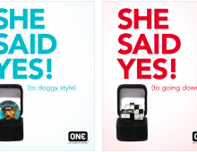 One Condoms // Actual Ad Campaign